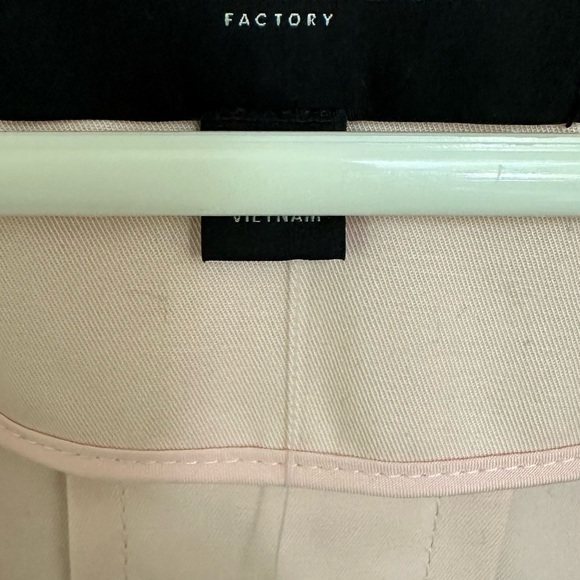 Ann Taylor Factory - baby pink combat style cotton jacket XL NWT - Picture 8 of 8